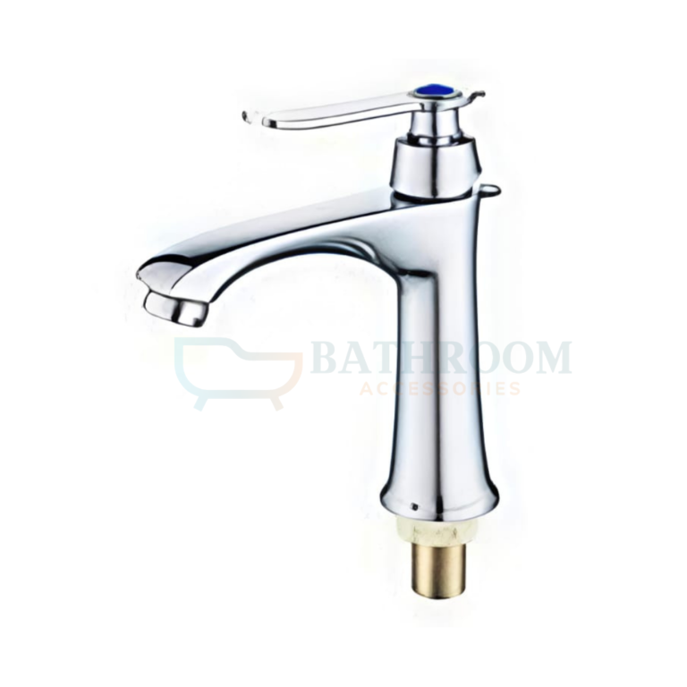 Zinc Alloy Chrome Basin Mixer Tap