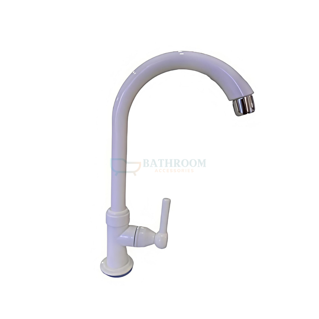 g-8546 White Mixer Tap